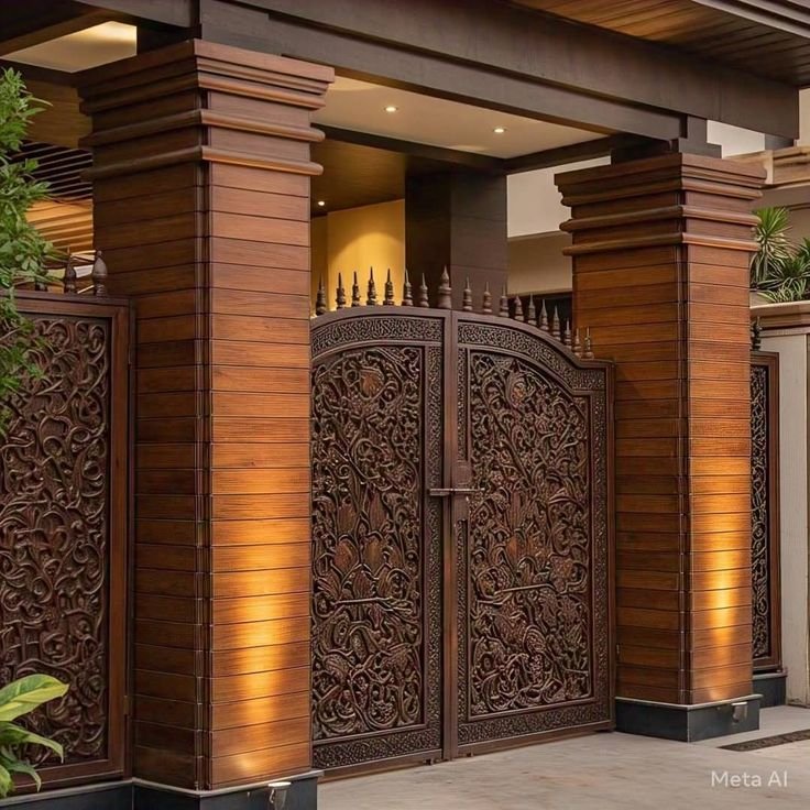Motorized Cantilever Sliding Gate